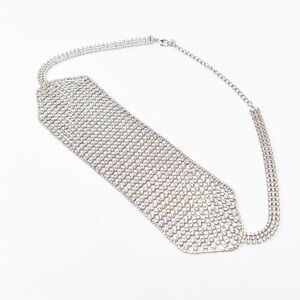 Zara rhinestone belt size 32